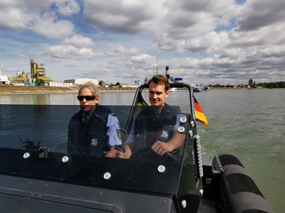 Entlang des Rheins