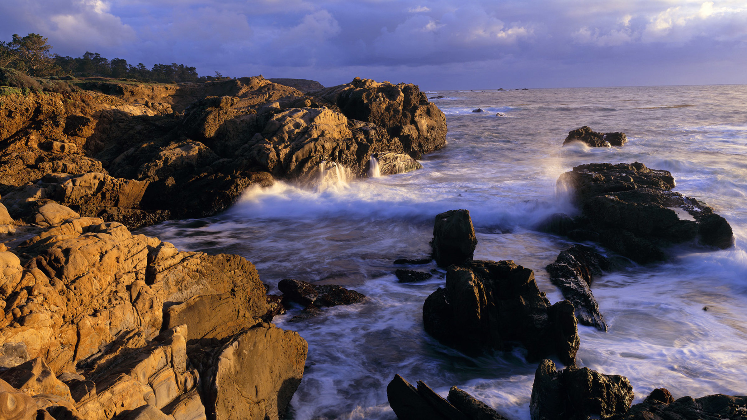 "Amerikas Westküste (4/5) - Zentralkalifornien": Der Pazifik an Amerikas Westküste.