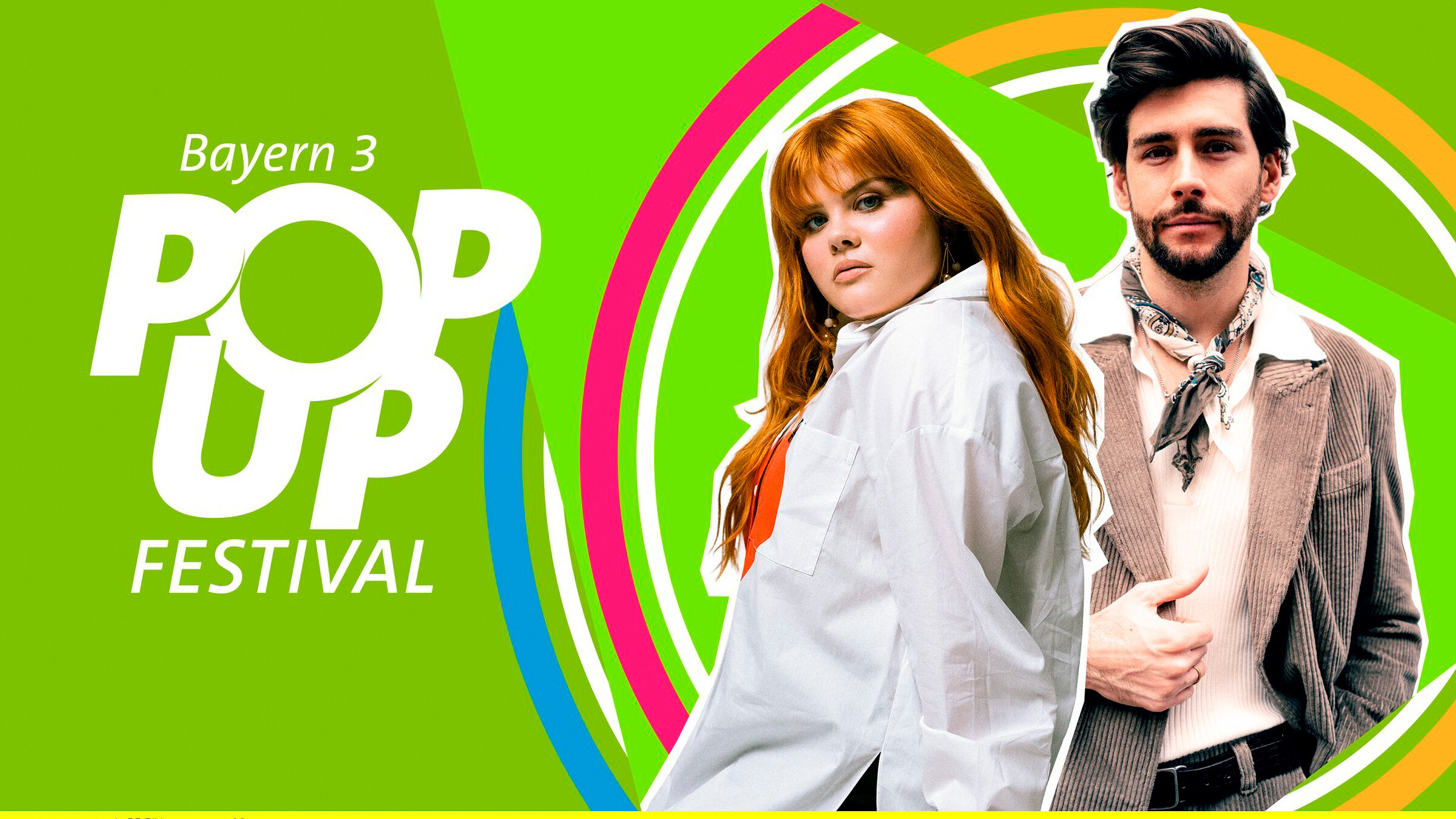 "Alvaro Soler - Bayern 3 POP-up Festival 2025": Bayern 3 POP-up Festival mit Loi und Alvaro Soler.