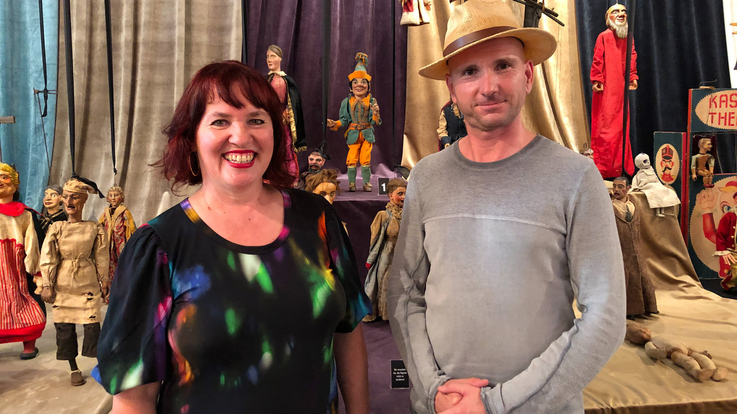 "Kultfigur Kasperl - König der Narren": Uta Matschiner, Christian Hager.