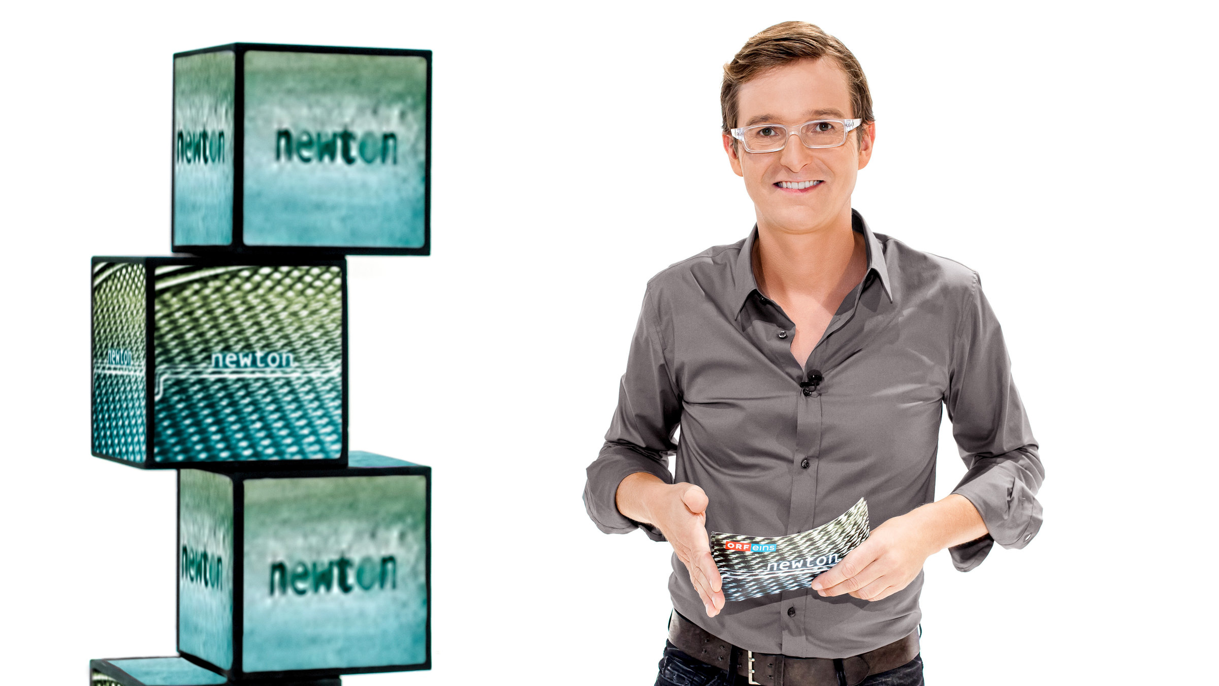 "Newton - Neues aus der Welt der Wissenschaft": Porträtfoto von Moderator Matthias Euba.