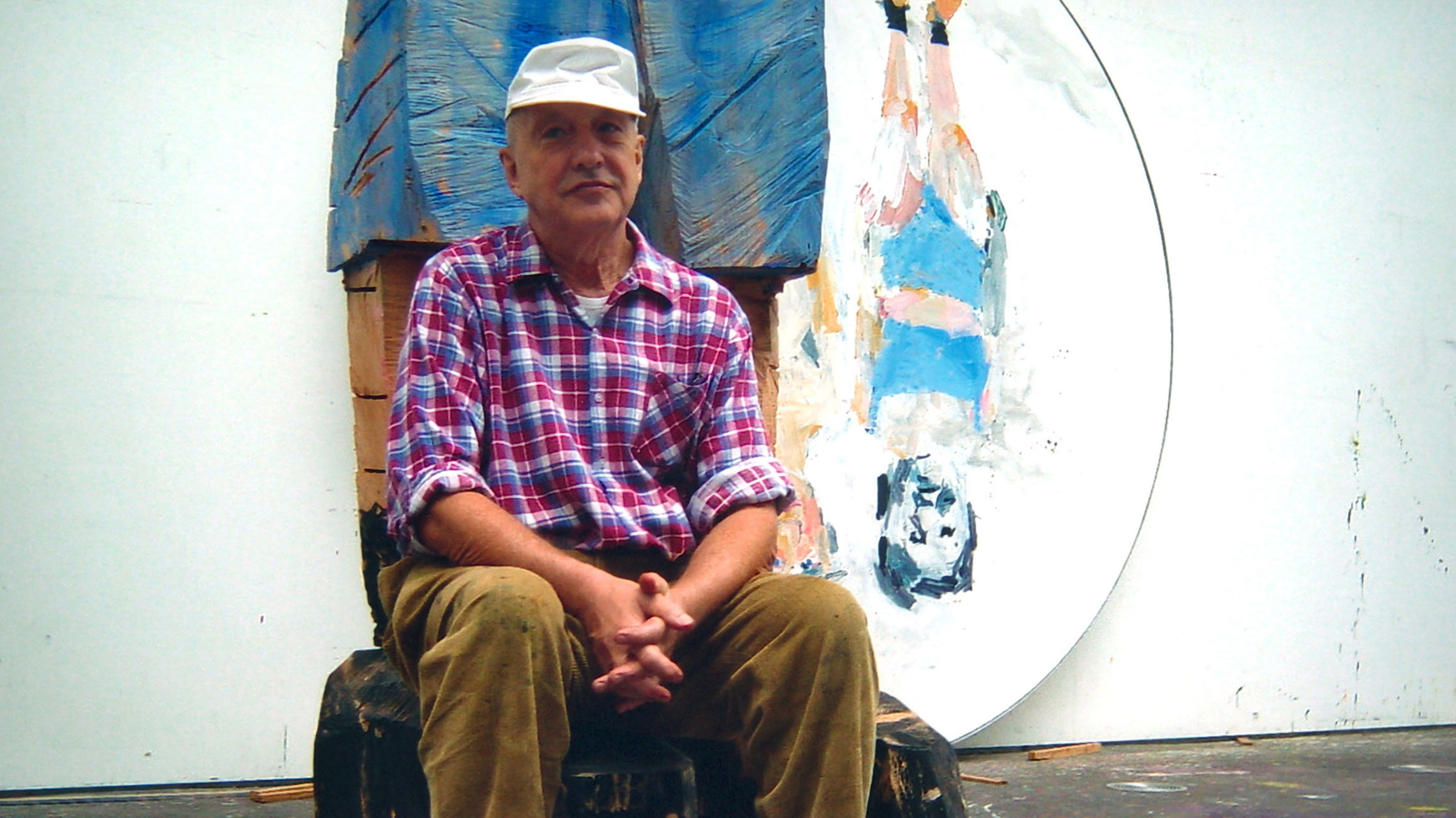 "Georg Baselitz - Ein deutscher Maler" - Der Maler Georg Baselitz in seinem Atelier.