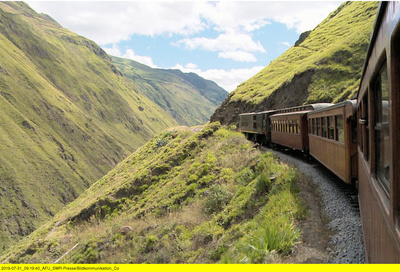 Mit dem Zug durch Ecuador