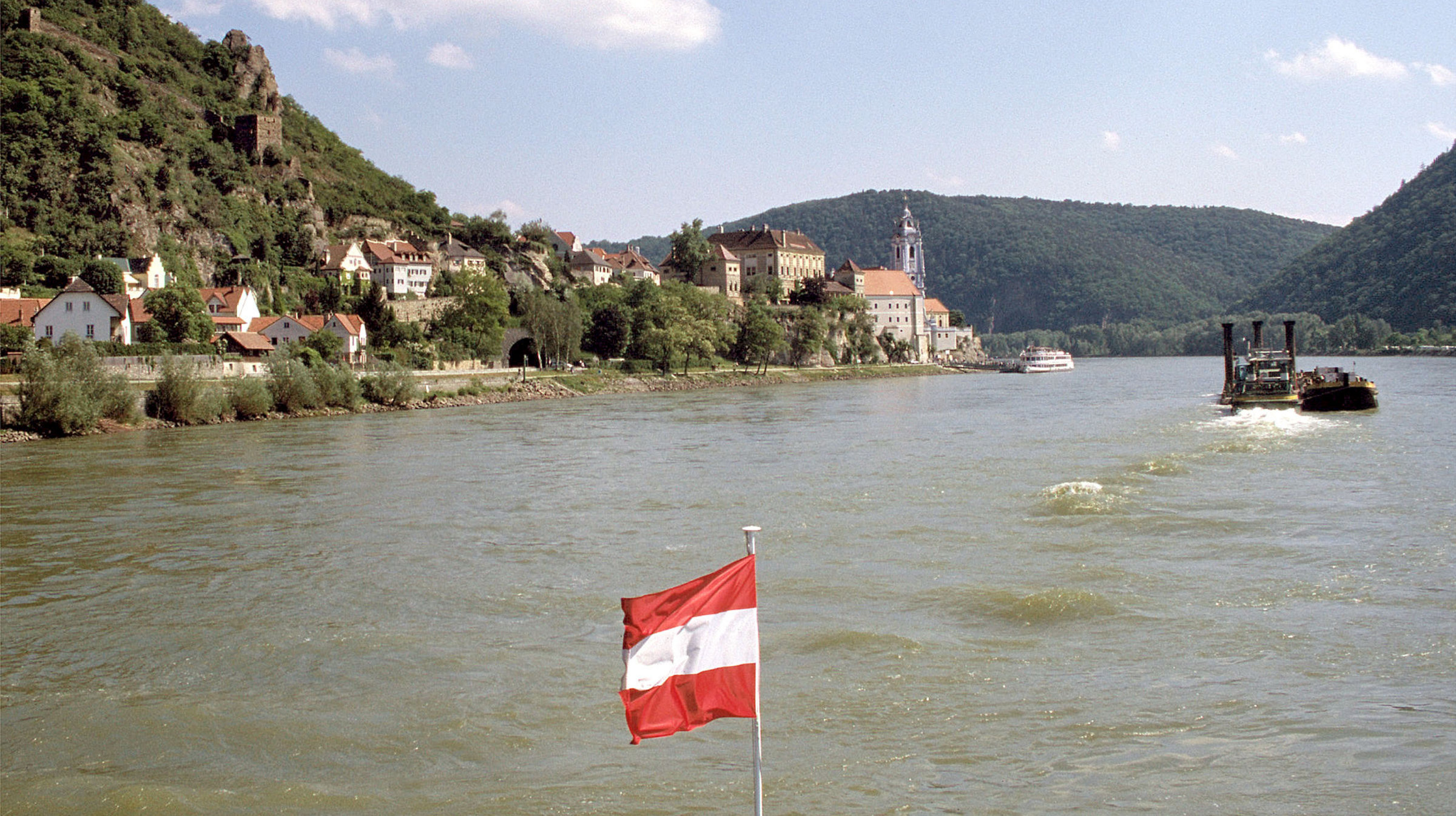 Donau und Dürnstein.