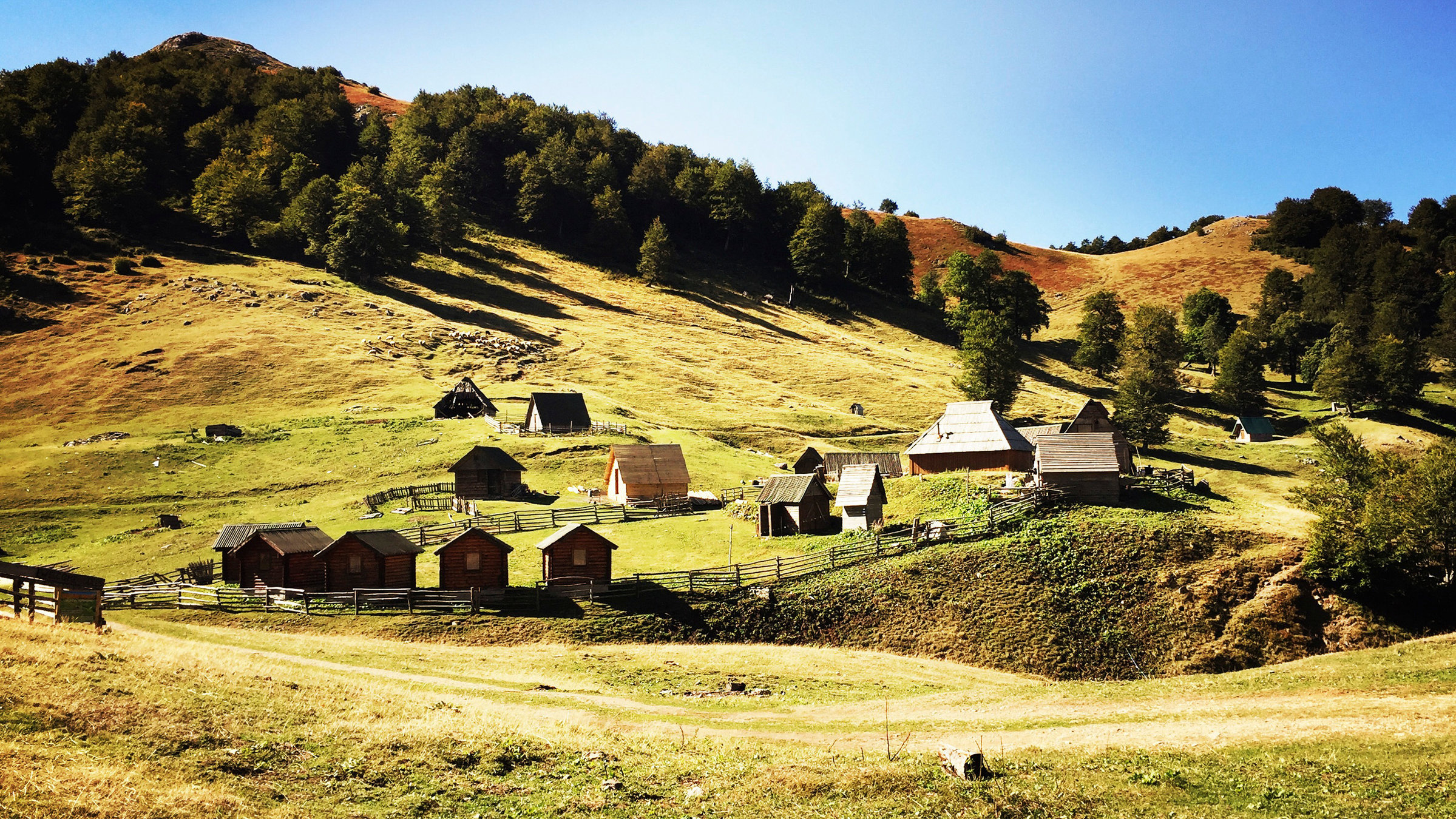 "Ostwärts - durch Montenegro": Alm Goles