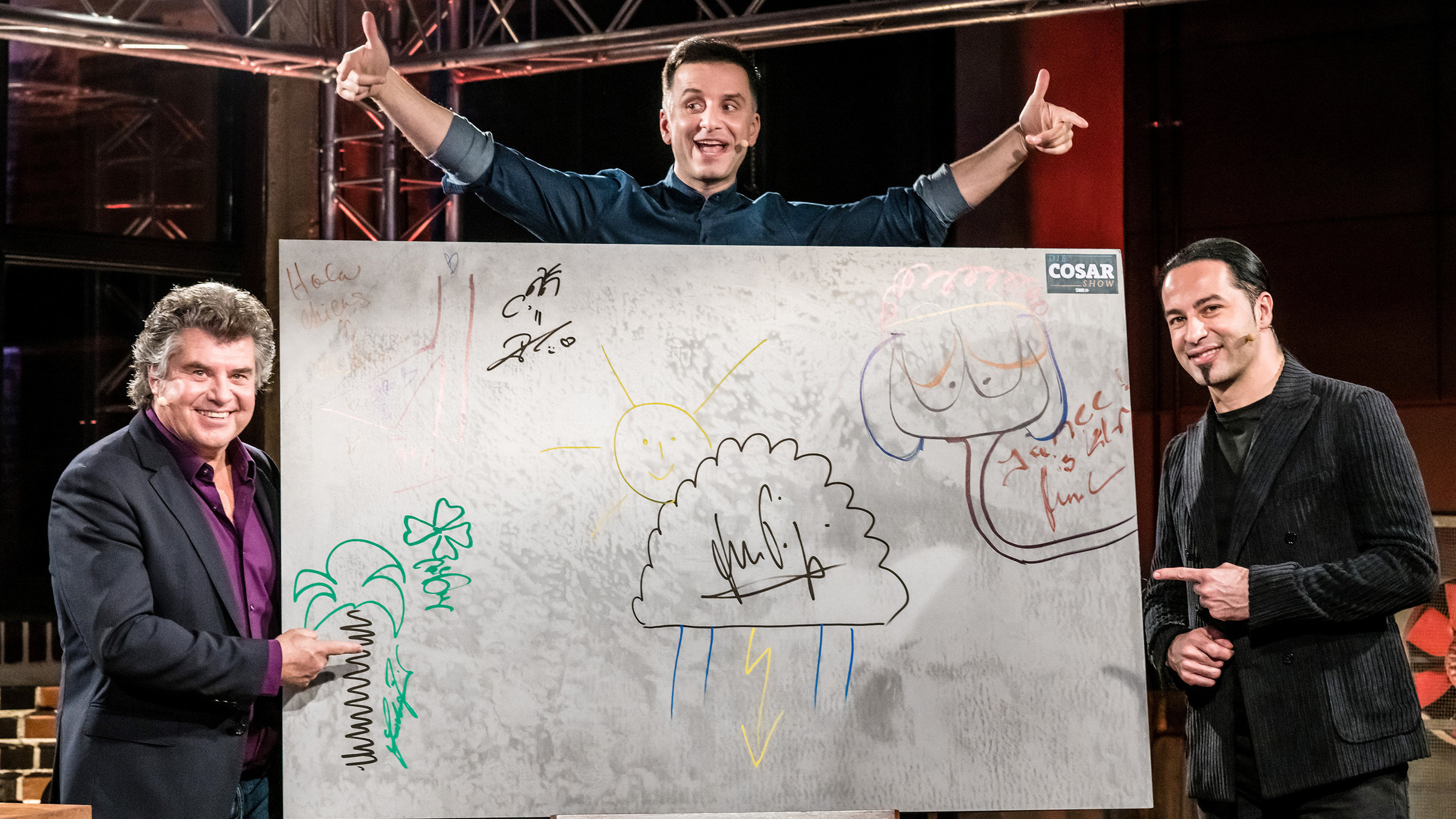 "Die Cosar Show - Comedy trifft Schlager": Andy Borg, Özcan Cosar und Bülent Ceylan