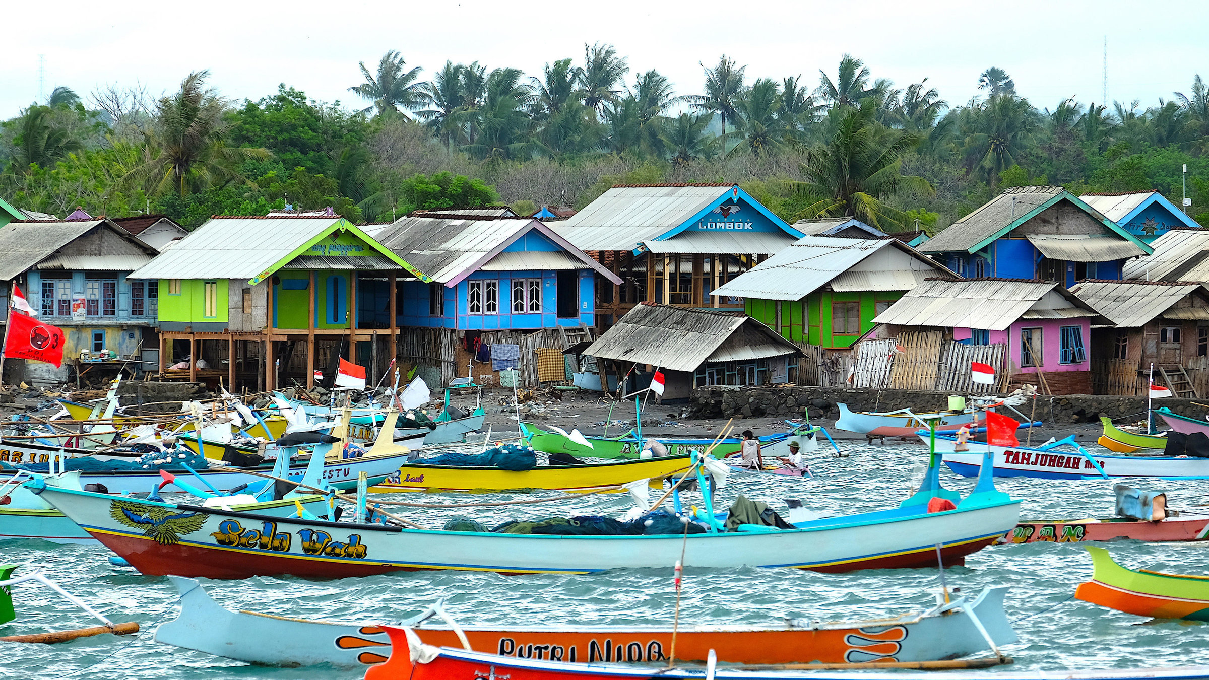 "Bali und Lombok – Inseln der Sehnsucht" - Fischerdorf auf Lombok